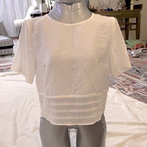 Armani Exchange white top